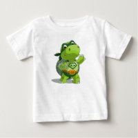 Cute turtle super hero