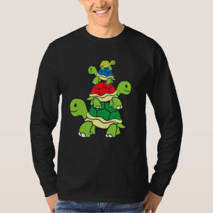 Cute Turtle Tortoises Ocean Love Sea Turtles T-Shirt