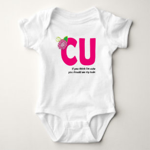 CUTE TWIN 1 BABY BODYSUIT