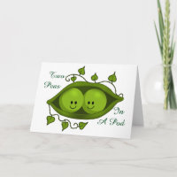 Cute Two Peas In A Pod personalizable