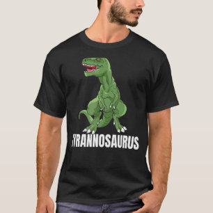 Cute Types Of Dinosaurs Reptile Animal Graphic T-Shirt