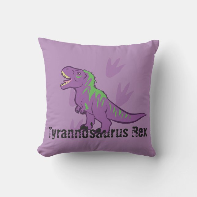 Cute Tyrannosaurus Rex Cushion (Front)