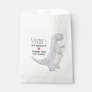 Cute Tyrannosaurus Rex Dinosaur Toy Birthday Favour Bags