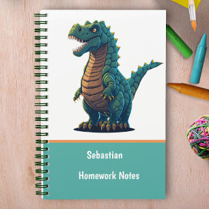 Cute Tyrannosaurus T-Rex Dinosaur Boys & Girls Notebook