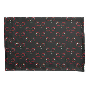 Cute ufo face monster pillowcase