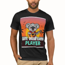 Cute Ukulele Player Koala T-Shirt
