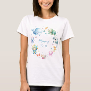 Cute Under the Mummy to be T-Shirt