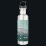 Cute Under the Sea Ocean Seal and Fish Kids School 710 Ml Water Bottle<br><div class="desc">This cute and modern kids steel water bottle features an ocean seal illustration. There is also space on the bottle to add you own customisation: a name in whimsical typography. The perfect under the sea gift for any child or ocean enthusiast,  great for preschool or kindergarten.</div>