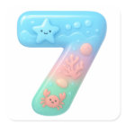 Cute Under The Sea Theme Cartoon Number 7
