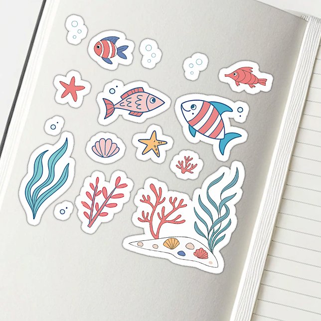 Cute Under Water Theme Fishes Starfish Plants  (Creator Uploaded)
