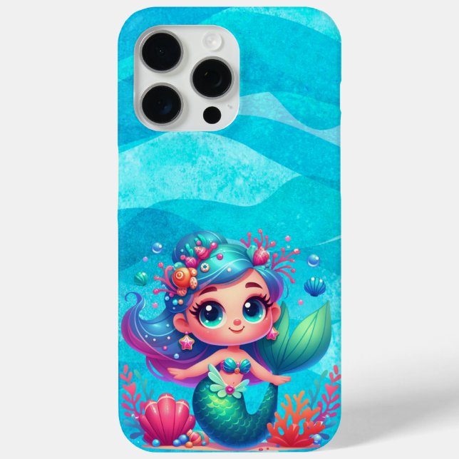 Cute underwater mermaid Case-Mate iPhone case (Back)