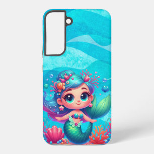 Cute underwater mermaid samsung galaxy case