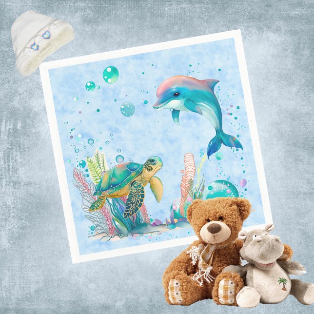 Cute underwater napkin (Creator Uploaded)
