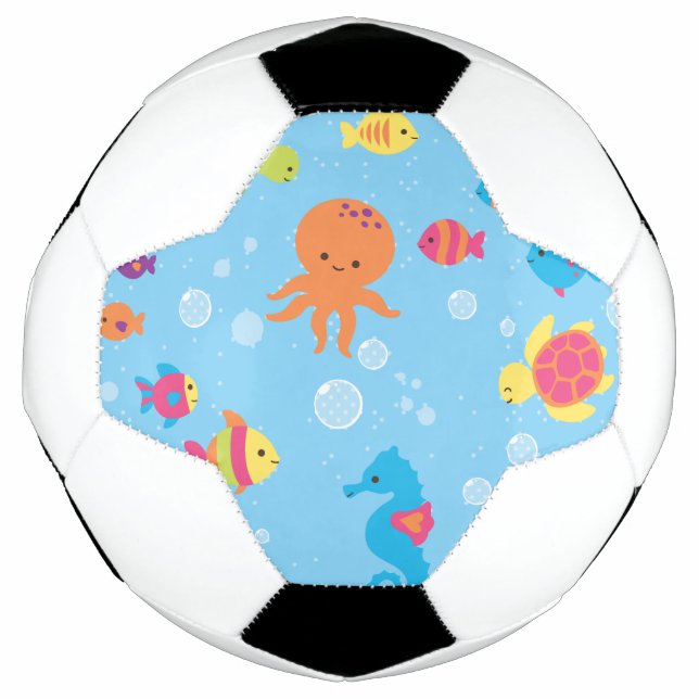 Cute Underwater Scene Football (Front)
