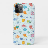 Cute Underwater Sea Life & Colourful Fish iPhone C