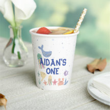 Cute Underwater World First Birthday