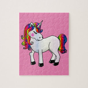 CUTE UNICORN 8X10 JIGSAW Puzzle