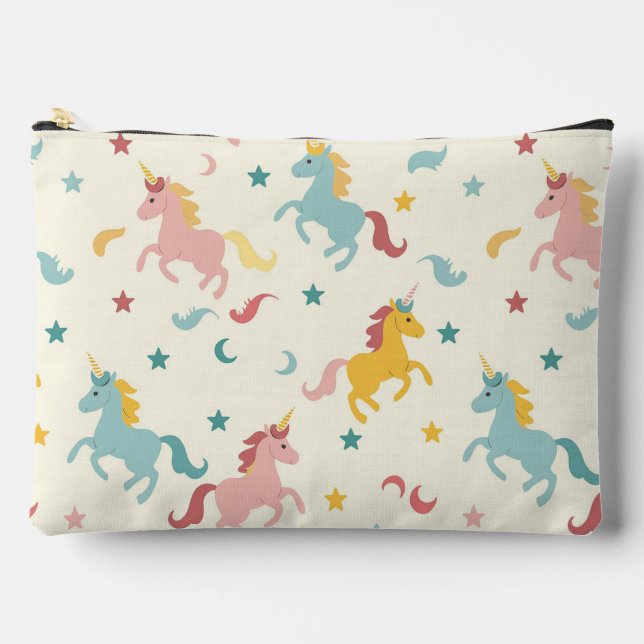 Cute Unicorn  Accessory Pouch (Front)