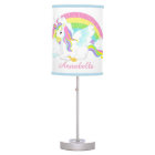 Cute Unicorn add name girls lamp