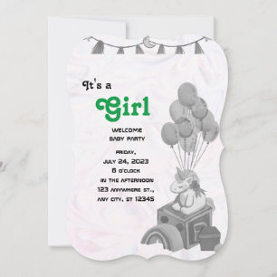 Cute Unicorn Baby Shower