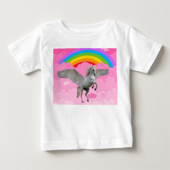 Cute Unicorn. Baby T-Shirt (Front)