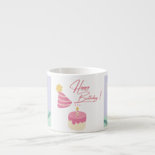 Cute Unicorn Birthday Theme Mug