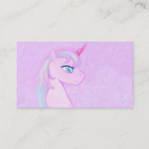 cute unicorn Business Card