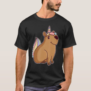 Cute Unicorn Capybara T-Shirt