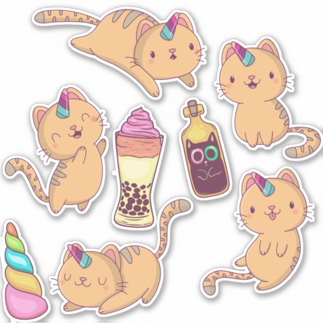 Cute Unicorn Cats (Front)
