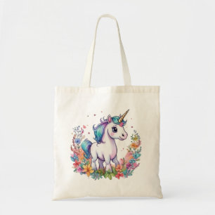 Cute Unicorn Cool Unicorn positive Tote Bag