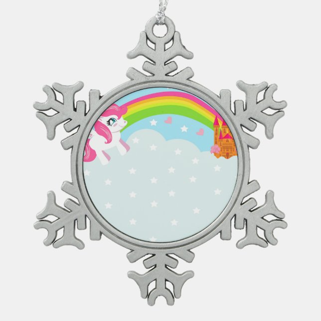 cute unicorn Decoration (Front)