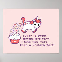 Cute Unicorn Fart