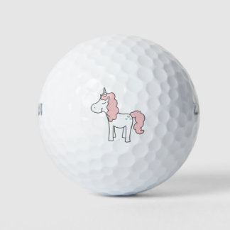 Cute Unicorn Golf Balls
