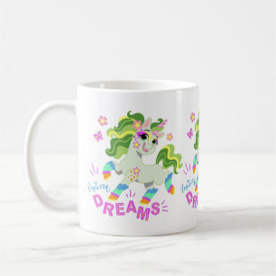Cute unicorn illustration #2 coffee mug