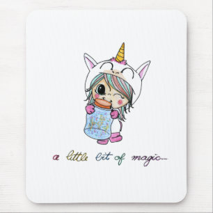 Cute Unicorn Magic Mouse Mat