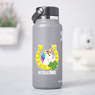 Cute Unicorn on St Patrick's Day Personalise