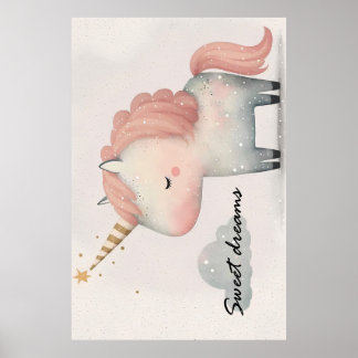 Cute Unicorn poster