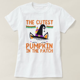 Cute Unicorn Pumpkin Halloween T-Shirt