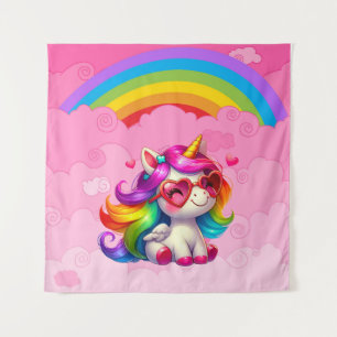 Cute Unicorn. Tapestry