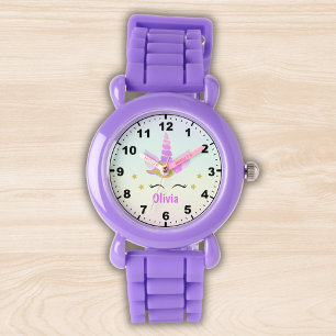 Cute Unicorn with Magic Rainbow, Girl Watch