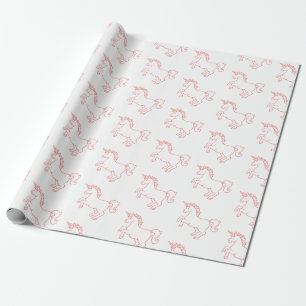 Cute Unicorn Wrapping Paper