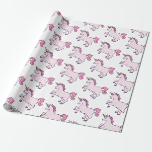 Cute Unicorn Wrapping Paper