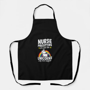 Cute Unicorns Nurse Preceptor Nursing Medical RN T Apron