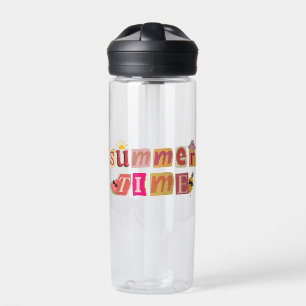 Cute Unique Summer Time Vacation Water Bottle