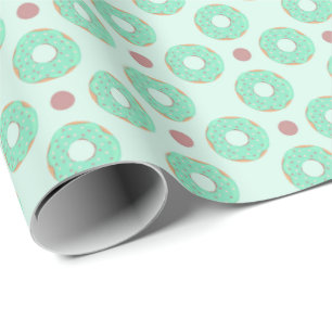 cute unisex baby shower  wrapping paper