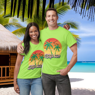 cute unisex beach bum word art T-Shirt