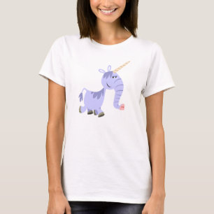 Cute Unusual Cartoon Unicorn T-Shirt