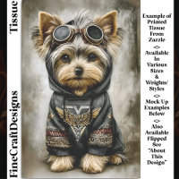 Cute Urban Steampunk Dog In Hoodie DS3R Decoupage