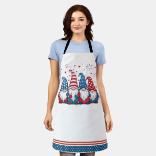 Cute USA American Gnomes Cartoon-68123 Apron