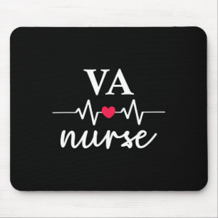 Cute Va Nurse Rn Nursing Department Mouse Mat